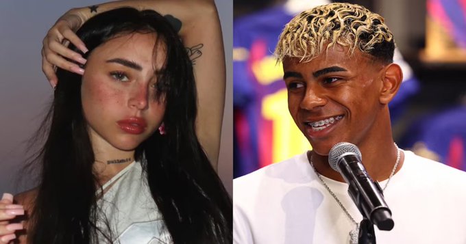 公开互动！亚马尔与大7岁的绯闻女友玩游戏，两人在社媒聊上了